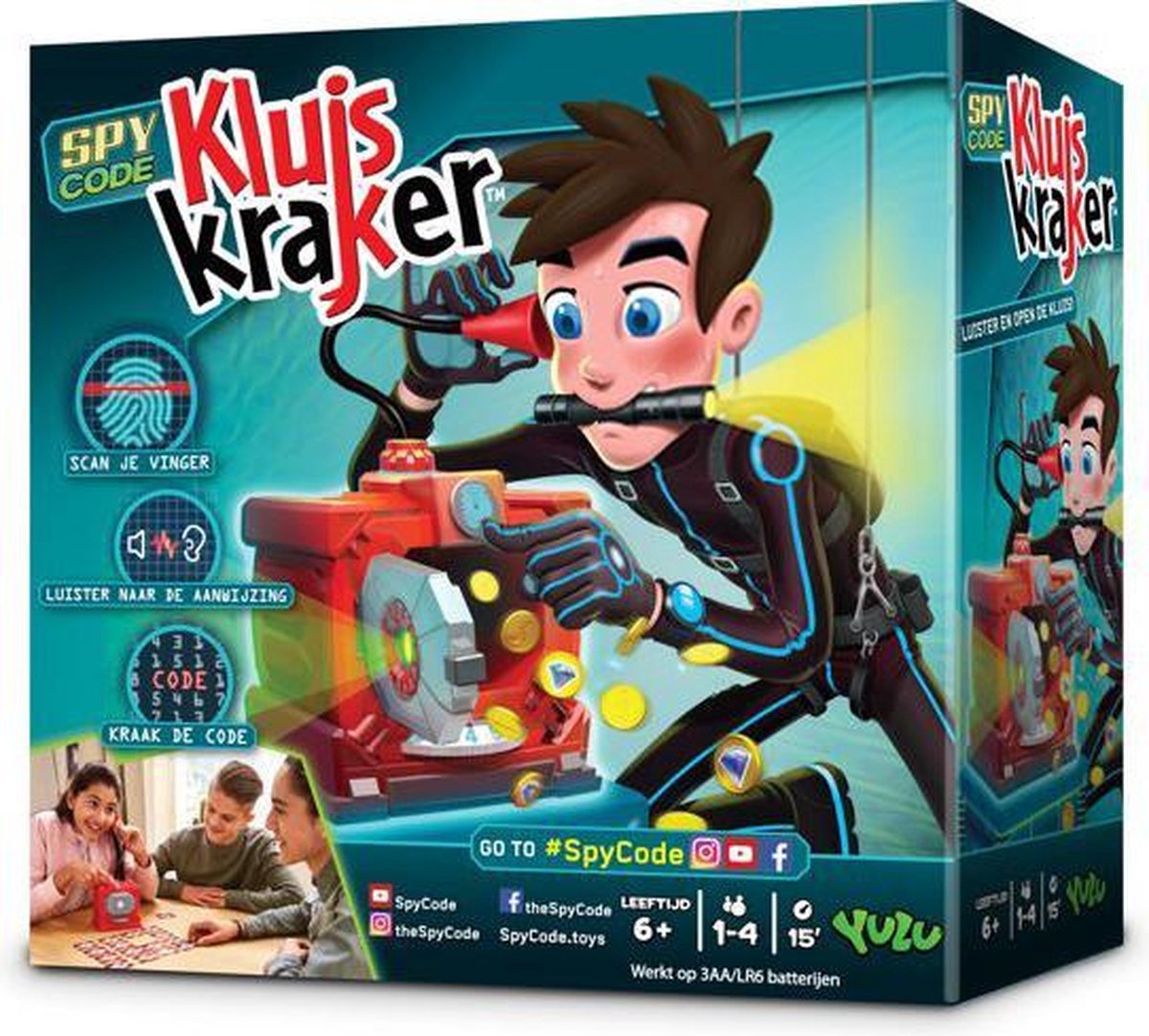 Spy Code Kluiskraker - Kinderspel